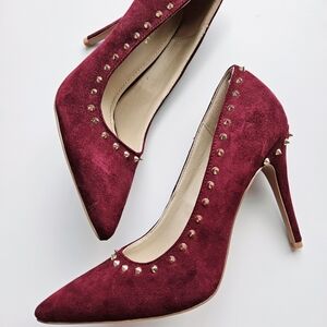 SHOE REPUBLIC LA Spiked 'Dangerous Woman' Heel